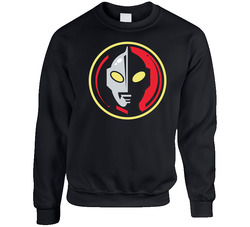 Ultraman 3 Unisex Cotton Crewneck Sweatshirt