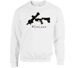 One Less Unisex Cotton Crewneck Sweatshirt
