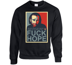 George Carlin 1 Unisex Cotton Crewneck Sweatshirt