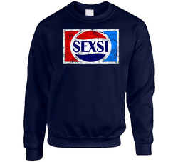 Sexsi 2 Unisex Cotton Crewneck Sweatshirt