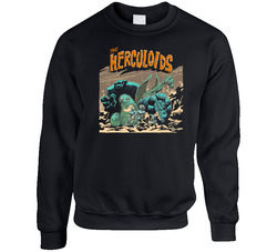 The Herculoids 2 Unisex Cotton Crewneck Sweatshirt