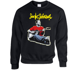 Jack Johnson 3 Unisex Cotton Crewneck Sweatshirt