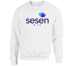 Sesen Bio Inc Nasdaq Company Logo Employee Fan Unisex Cotton Crewneck Sweatshirt