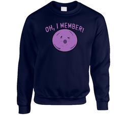 Oh I Member! Member Berries Unisex Cotton Crewneck Sweatshirt