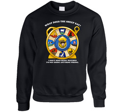 Don't Mind Unisex Cotton Crewneck Sweatshirt