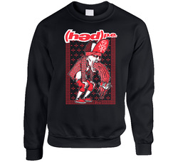 A Hd Pe Lg 3 Skull Unisex Cotton Crewneck Sweatshirt