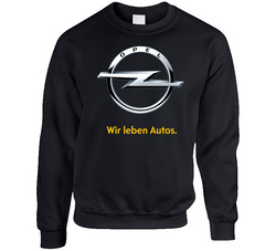 Opel Unisex Cotton Crewneck Sweatshirt