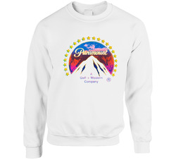 Paramount, T-shirt, Logo, Pop Art, Retro, Andy Warhol, Movie, Studio, Hollywood Unisex Cotton Crewneck Sweatshirt