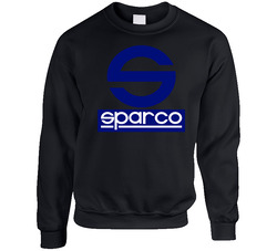 Sdf Sparco Unisex Cotton Crewneck Sweatshirt