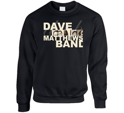 Dave Matthews Unisex Cotton Crewneck Sweatshirt