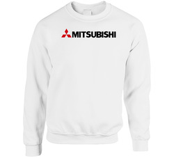 Mitsubishi Motors Logo Classic Unisex Cotton Crewneck Sweatshirt