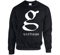 Wex Garbage Band Logo 1 270815 Hood Unisex Cotton Crewneck Sweatshirt