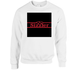 Sizzler Steakhouse Restaurant Christmas Holiday Ornament Unisex Cotton Crewneck Sweatshirt