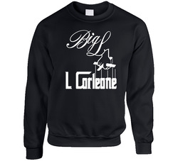 Big L Corleone Harlems Finest Retro Hip Hop Unisex Cotton Crewneck Sweatshirt