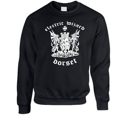 Electric Wizard 3 Unisex Cotton Crewneck Sweatshirt