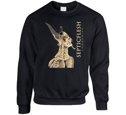 Septicflesh - Communion Poer Unisex Cotton Crewneck Sweatshirt