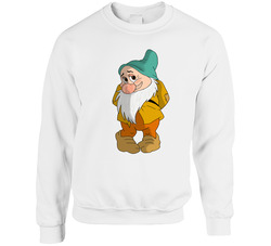 7 Dwarf Bashful 1 Unisex Cotton Crewneck Sweatshirt