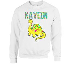 Fruity Pebble Foam Name Unisex Cotton Crewneck Sweatshirt
