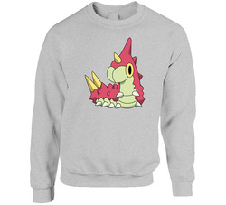 Wurmple Pokemon Video Game A Pig In Unisex Cotton Crewneck Sweatshirt