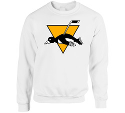 Rest In Peace Rip Pittsburgh Dead Penguin Death By Hockey Stick Eliminated In 2018 Playoffs Funny Fun Fan Cool Collectors Graphic Game Time Party Wear T Shirt Premium White Unisex Cotton Crewneck Sweatshirt