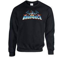 Broforce Game 1 Unisex Cotton Crewneck Sweatshirt
