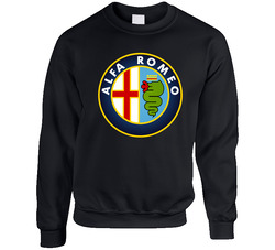 Alfa Romeo Unisex Cotton Crewneck Sweatshirt
