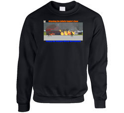 Attacking The Infinite Empire's Base Unisex Cotton Crewneck Sweatshirt