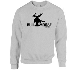 Fitted Military Green Unisex Cotton Crewneck Sweatshirt