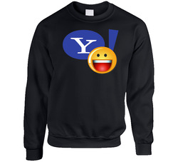 Yahoo Messenger 8dfejifedttya Unisex Cotton Crewneck Sweatshirt