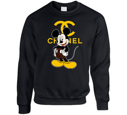 Mickey Mouse 2 Unisex Cotton Crewneck Sweatshirt