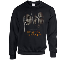 Beauty And The Beast Unisex Cotton Crewneck Sweatshirt