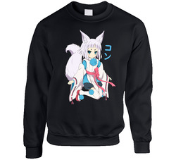 Tokyo Raven 04 Unisex Cotton Crewneck Sweatshirt