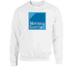 Montreal Gazette Media Logo Pig In Unisex Cotton Crewneck Sweatshirt