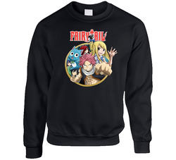 Wex Fairy Tail Anime 1 150815 Unisex Cotton Crewneck Sweatshirt