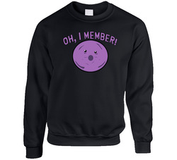 Oh I Member! Member Berries Unisex Cotton Crewneck Sweatshirt
