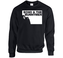 Echo And The Bunnymen Band 2 Unisex Cotton Crewneck Sweatshirt