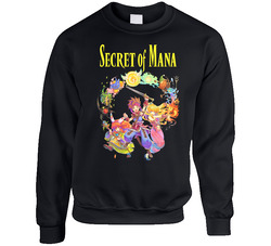 The Secret Of Mana Video Game 2 Unisex Cotton Crewneck Sweatshirt