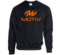 Motiv Bowling Ball Logo Unisex Cotton Crewneck Sweatshirt