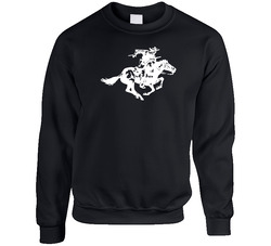 Winchester Firearms Outdoors  Wht 2 Unisex Cotton Crewneck Sweatshirt