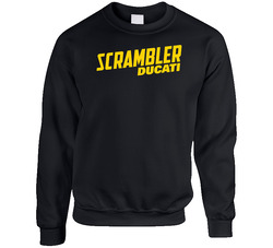 A Scrambler Duca16465 Unisex Cotton Crewneck Sweatshirt