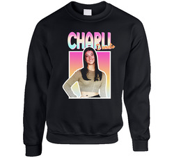 Damelio Unisex Cotton Crewneck Sweatshirt