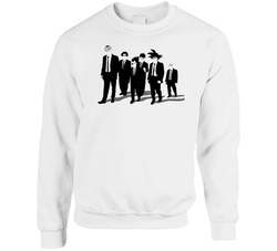 Dbzet Dog Putih Unisex Cotton Crewneck Sweatshirt