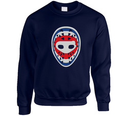 Ken Dryden, T-shirt, Goalie Mask, Retro, Montreal, Canadiens, 70's Unisex Cotton Crewneck Sweatshirt