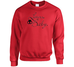 50shadescuffsred Unisex Cotton Crewneck Sweatshirt