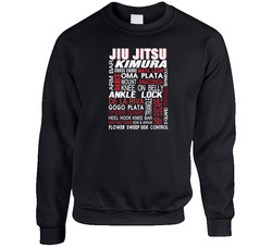 Bjj Kimura Unisex Cotton Crewneck Sweatshirt