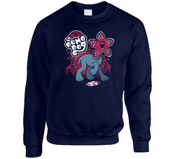 Demodog T-shirt Stranger Things Funny Tee Unisex Cotton Crewneck Sweatshirt