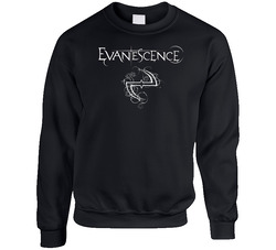 Evanescence Band 1 Unisex Cotton Crewneck Sweatshirt