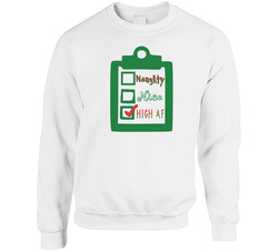 Christmas Trees Unisex Cotton Crewneck Sweatshirt
