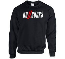 Buzzcocks Band 4 Unisex Cotton Crewneck Sweatshirt