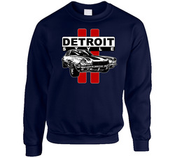 Detroit Camaro Unisex Cotton Crewneck Sweatshirt